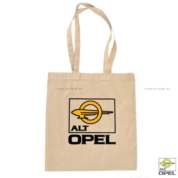 Shop der ALT-Opel IG | Baumwolltasche mit Alt Opel-Logo | shop.alt-opel.eu