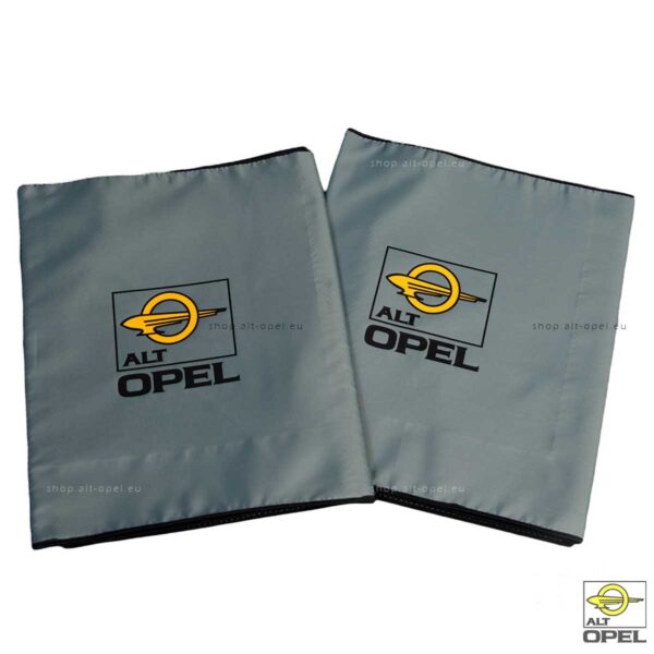 Shop der ALT-Opel IG | Kotflügelschoner mit Aufdruck (Paar) | shop.alt-opel.eu