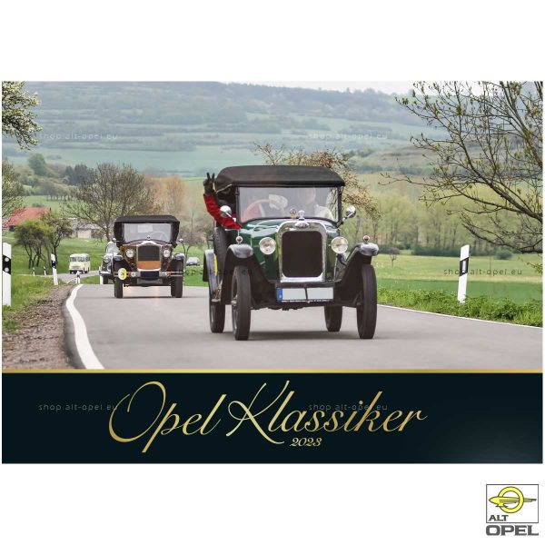 Shop der ALT-Opel IG | Opel Klassiker Kalender 2023 | shop.alt-opel.eu