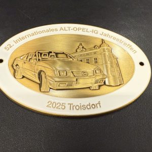 Plakette 52. Jahrestreffen Troisdorf