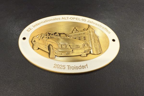 Plakette 52. Jahrestreffen Troisdorf