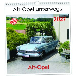 Opel-Klassiker-Farbkalender 2027
