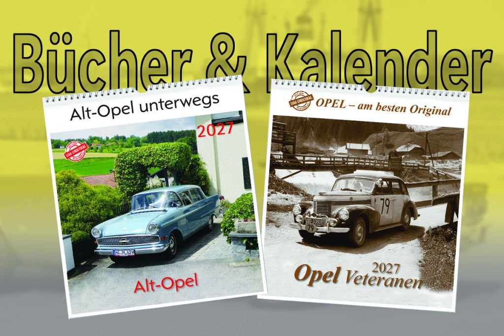 Shop der ALT-OPEL IG | Jahreskalender 2027